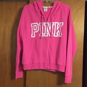VS pink hoddie